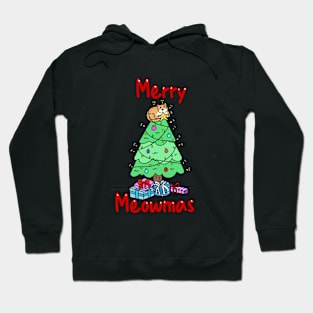 Merry meowmas Hoodie